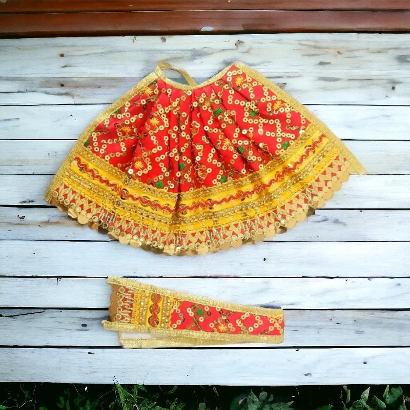 Handcrafted Khatu Shyam ji Poshak | Shyam Baba Vastra | Poshak | Khatu Shyam ji Dress