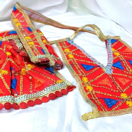 Hanuman Ji Dress | Hanuman Ji Poshak (Red)