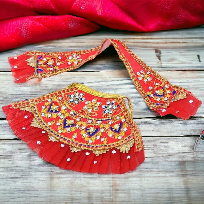 Khatu Shyam Ji Fancy Dress | Shyam Baba Fancy Red Dress