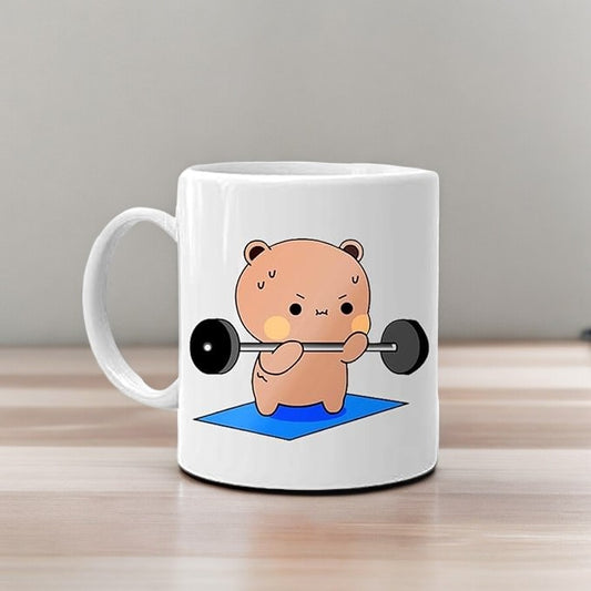 Gym Motivation Coffee Mug Gift for Gym Lover, Personalized Workout Mug
