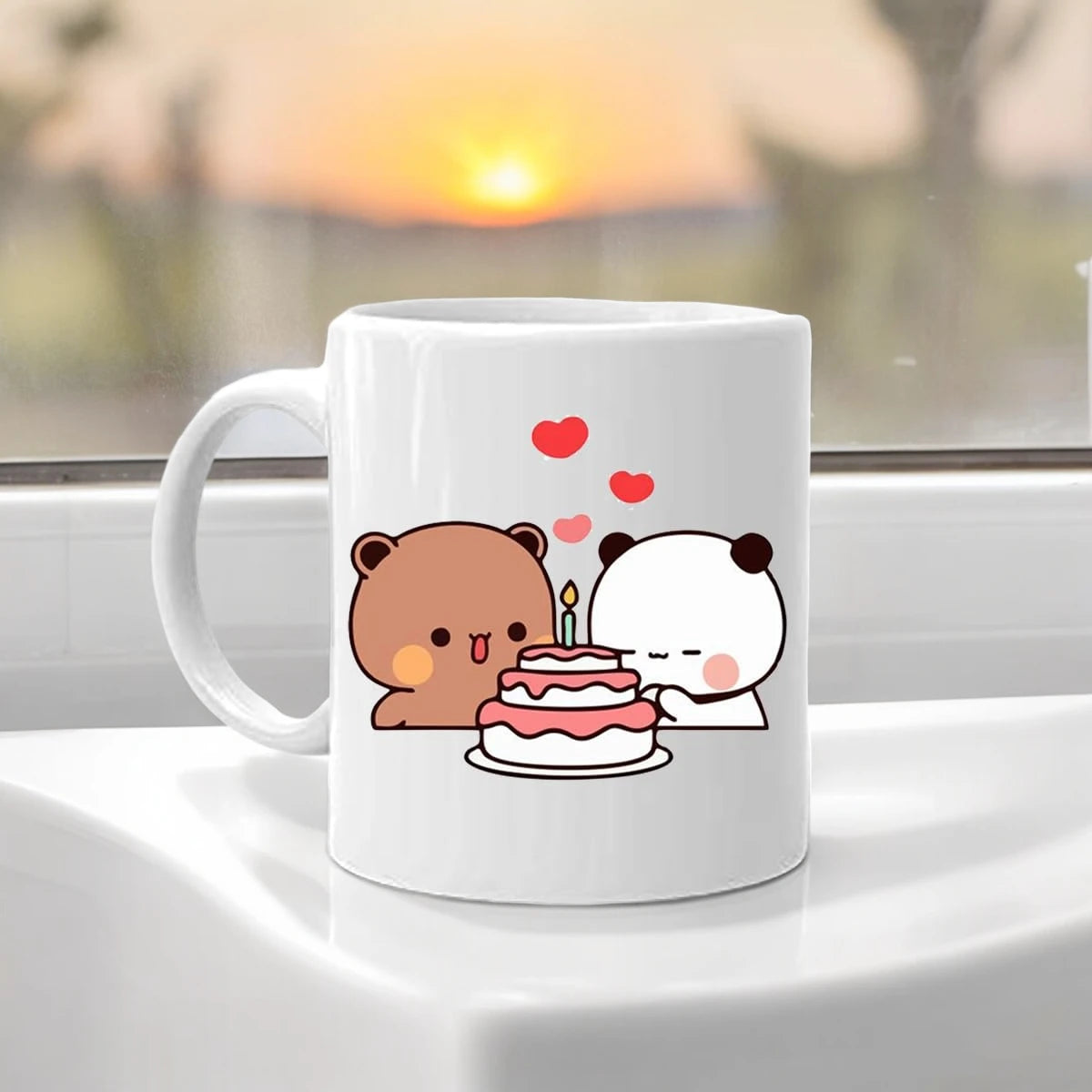 Personalized Birthday Coffee Mugs | Custom Printed Happy Birthday & Unique Gift for Girlfriend/Boyfriend/Anniversary/Friends/Valentine Day's