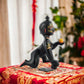 laddu gopal Brass Murti (black)