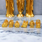 Laughing buddha set of 6
