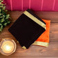 black orange cloth