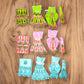 Radha Krishna Heavy Designer Poshak Combo ( Pack of 3 )