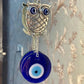 Big Owl Evil Eyes Showpieces | Feng Shui Evil Eye Hanging for Home Entrance