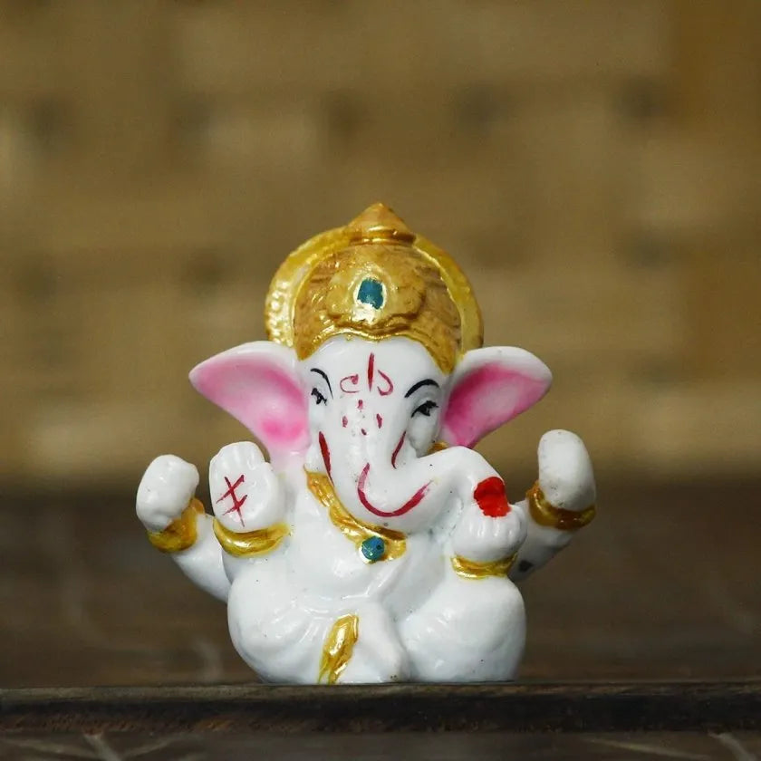 Ganesh Ji Murti Polyresin | Ganesh Ji Murti For Car | Ganesh Ji Statue For Office