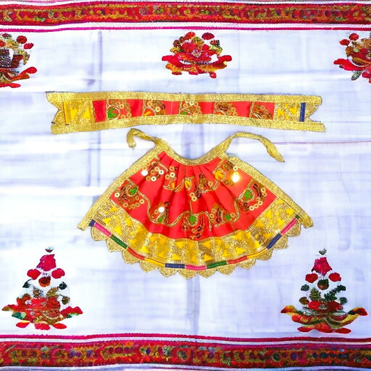 Handcrafted Khatu Shyam ji Poshak | Shyam Baba Vastra | Poshak | Khatu Shyam ji Dress