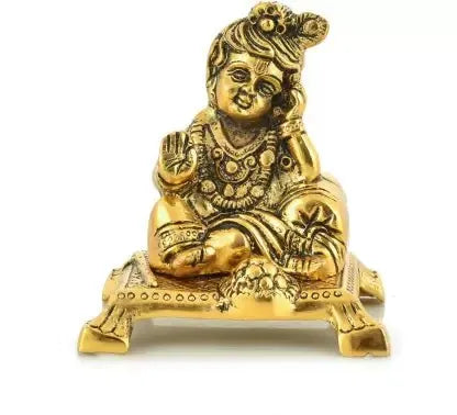Laddu Gopal Makhan Krishna Statue Idol