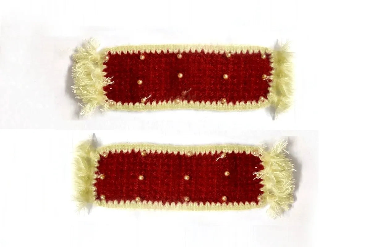 Laddu Gopal woolen shawl red