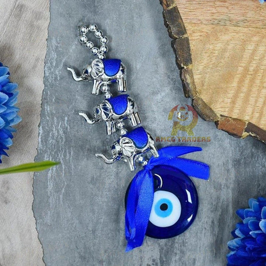 Buy Wall Hanging 3 Elephant Evil Eye | Nazar Battu for Car & Door/Office online